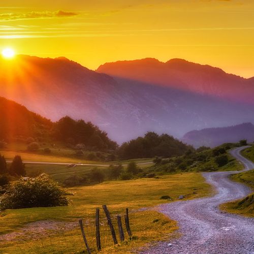 a pathway to symbolise stress relief from counselling